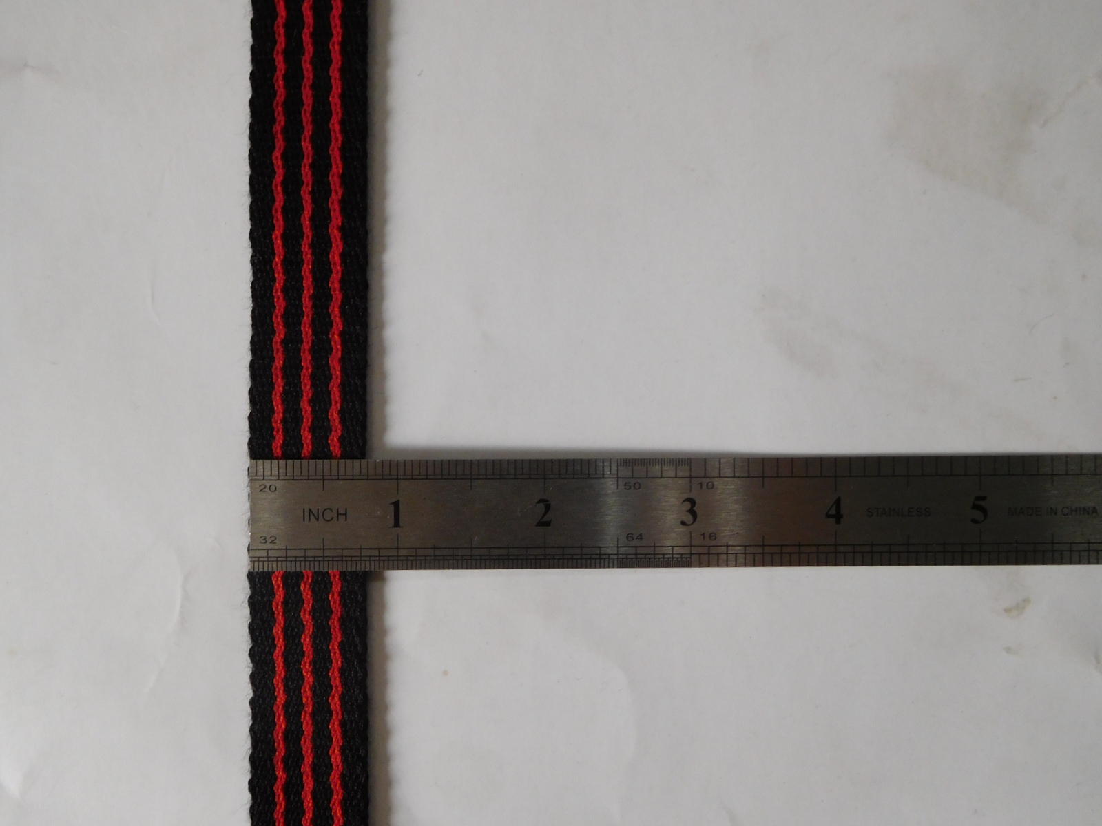 Secondary color high temperature resistance aramid fiber webbing for industry