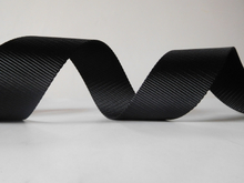 45mm black polyester webbing for car safety belt