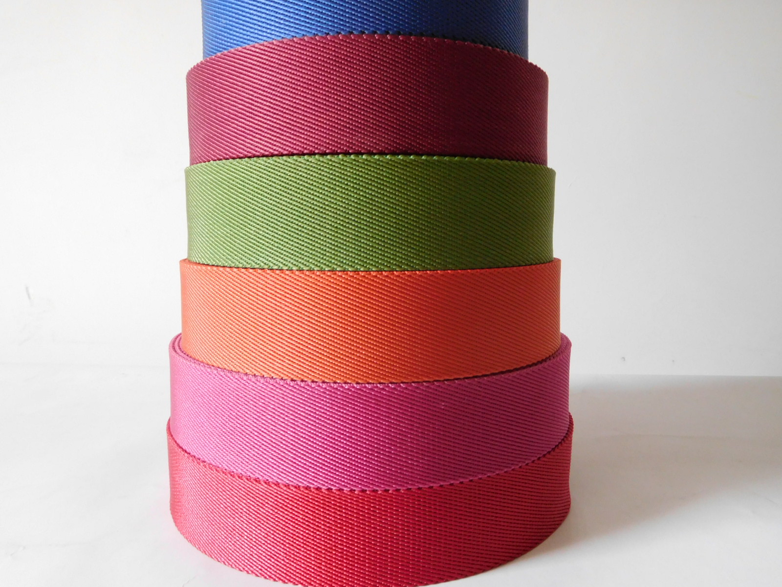 High quality colorful nylon webbing for bags shoulder belt