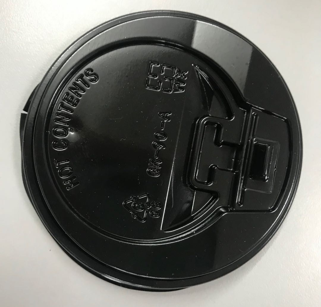 90MM Disposable Plastic Coffee Lids