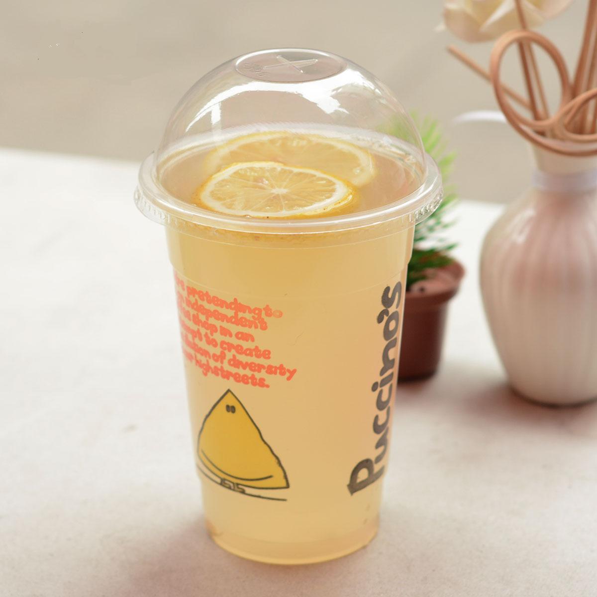 Transparent Dome Lid for Disposable Plastic Cup