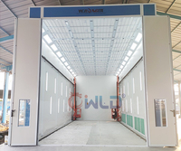Bus Spray Booth With 3D Lifter