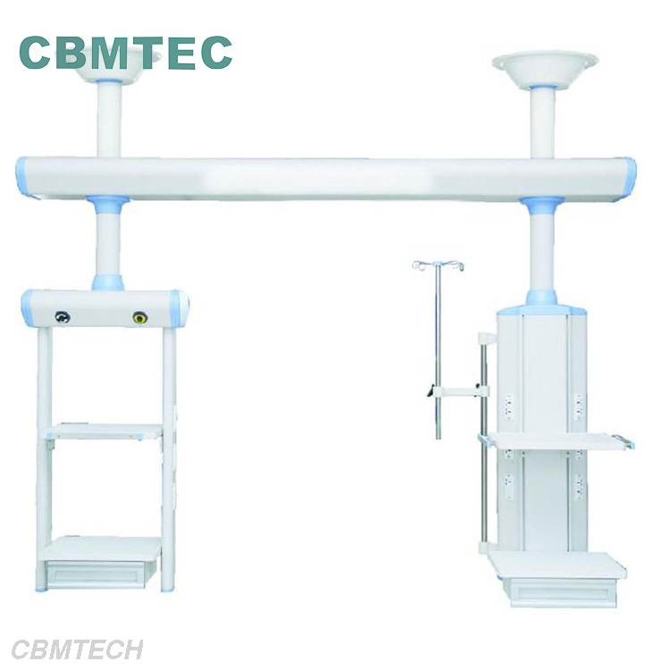 Dry and Wet Separation Ceiling Mounted Hospital ICU Bridge