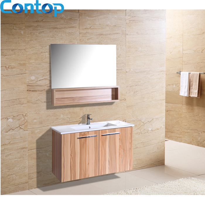 Quality bathroom solid wood modern cabinet C-021