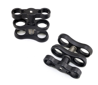 1" standard aluminum underwater ball joint adapter clamp 