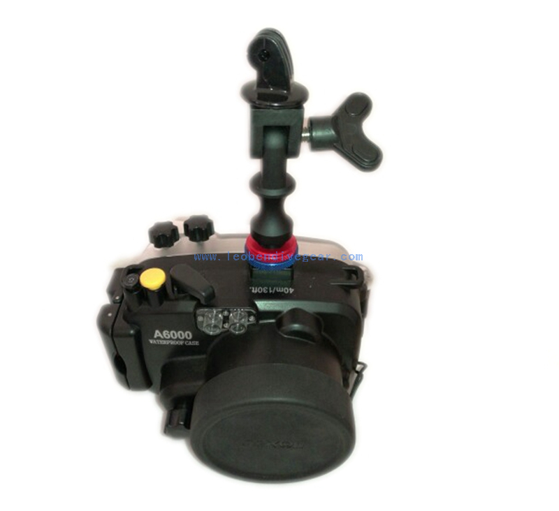 Underwater YS mount for gopro tripod adapter 