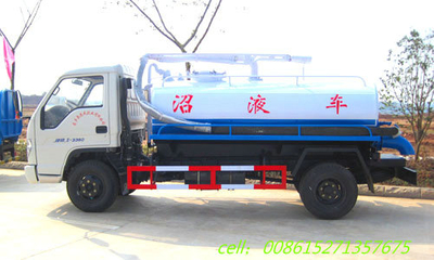 6800L vacuum tanker truck septik truck  LHD/RHD  Euro 2/3