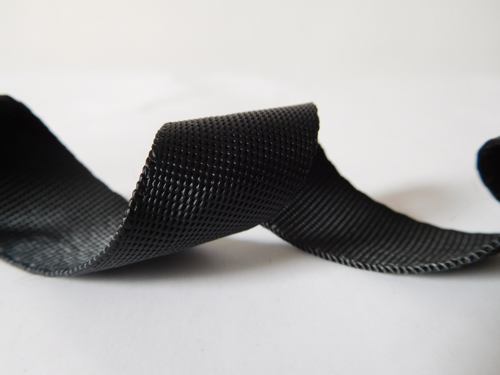 20mm black polyester webbing for safety hats belt