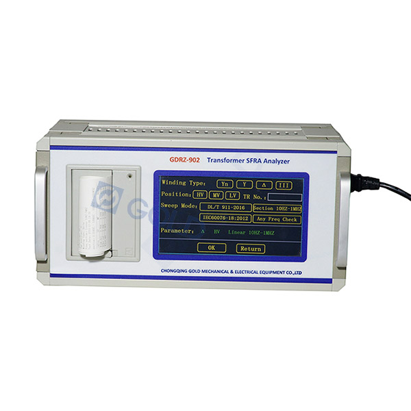 GDRZ-902变压器SFRA扫描频率响应分析仪