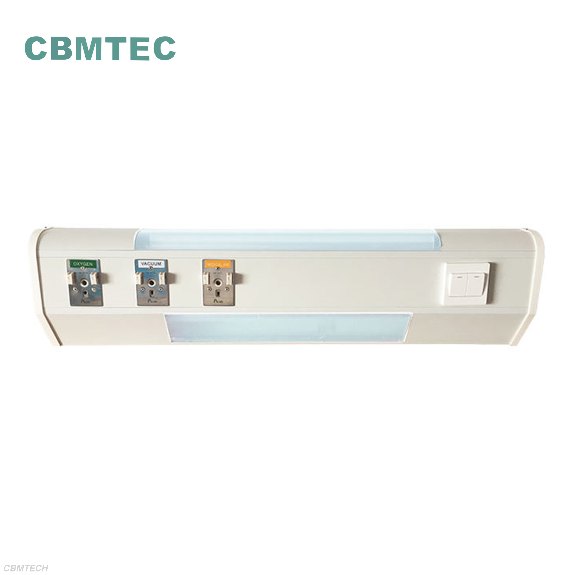 Monoclinic Horizontal Surface Bed Head Panel with Chemetron-type Gas Outlets
