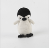 Hand Knitted Cock penguin and duck