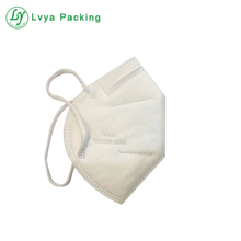 KN95 face mask disposable fashion fabric dust protective respirator mask manufacture