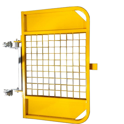 Puerta de seguridad de escalera de acero para andamios