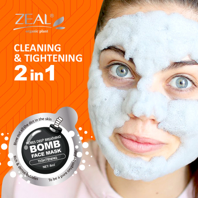 Pore Deep Cleaning Tighten Bubble Facial Mask