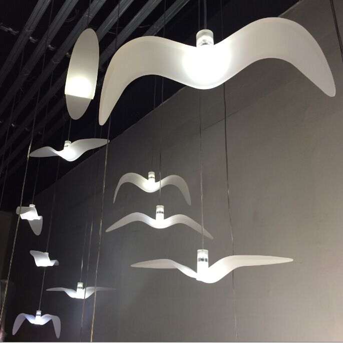 Acrylic Pendant Lamp Night Birds Lighting Wedding Decorations From Boris Klimek Night Birds Led Pendant Light Acrylic Chandelier For Wedding Decorations 7163603