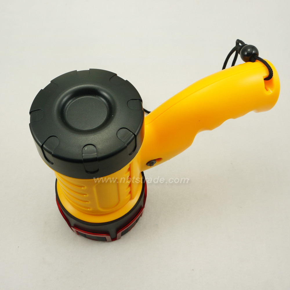 1000 Lumens Waterproof Handheld Spot Light with Red Filter 