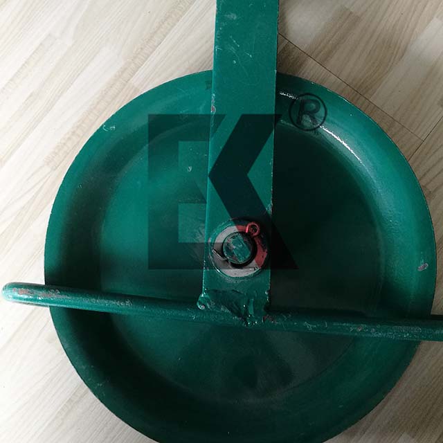 Andamios Accesorios Acero Polvo Recubrimiento Polipasto Gin Wheel