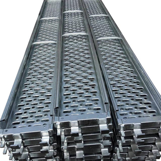 Tablas de gancho de andamio galvanizado BS