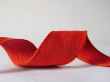 35mm red polyester webbing for garment accessories