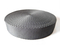 38mm black and grey polyester webbing for garment accessories