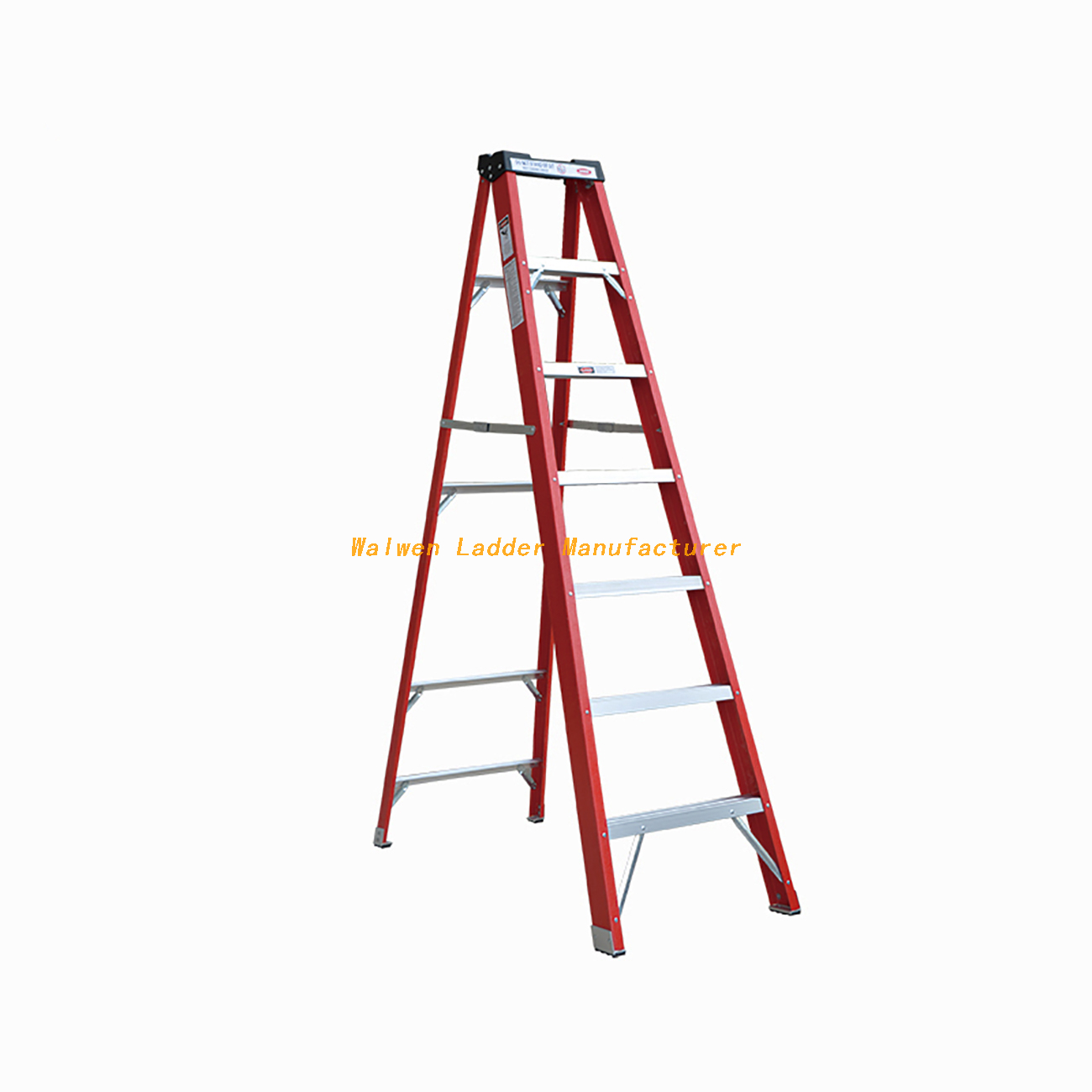 Hot Sale Plastic Top Fiberglass Single Side Step Ladder Buy Tray