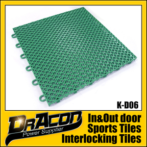 Indoor and Outdoor Sports Interlocking Garage Floor Tiles