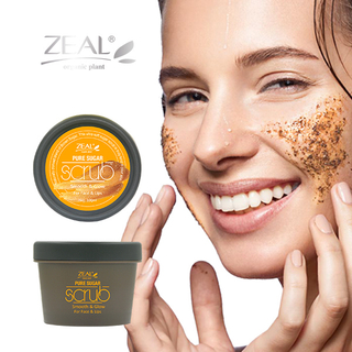 Zeal Pure-Black Scrub Cream for Face & Lips