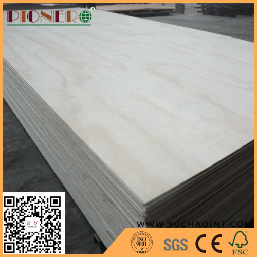 e1 glue radiate pine Poplar/Eucalyptus Core commercial plywood