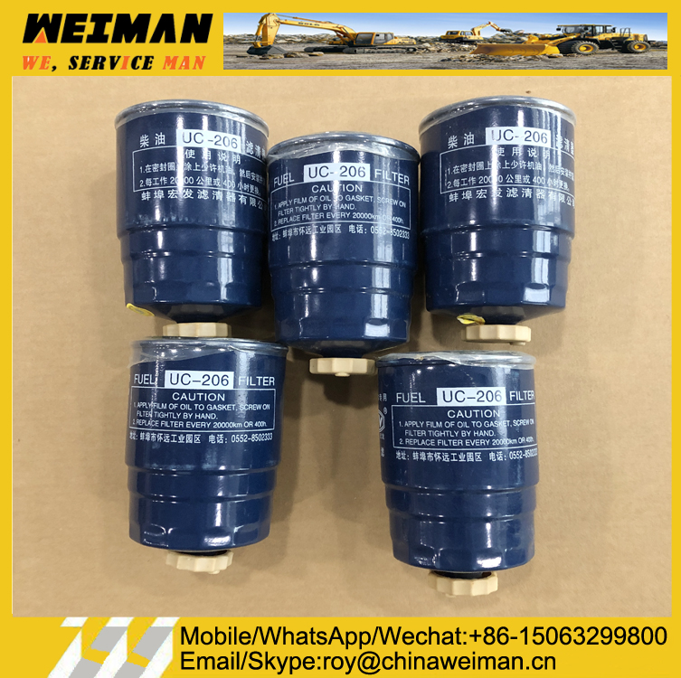 Fuel Filter UC206 for WP6G125E22 Engine