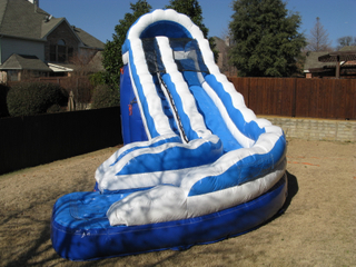 Sportspower Outdoor Battle Ridge Inflatable Water Slide