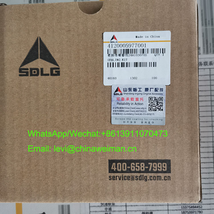 SDLG Construction Equipment Seal kit 4120005977001