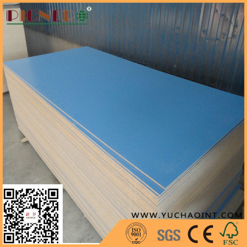 Wood Grain Melamine Laminated Particle Board/ Furniture Grade chipboard 