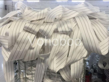 White webbing lift sling