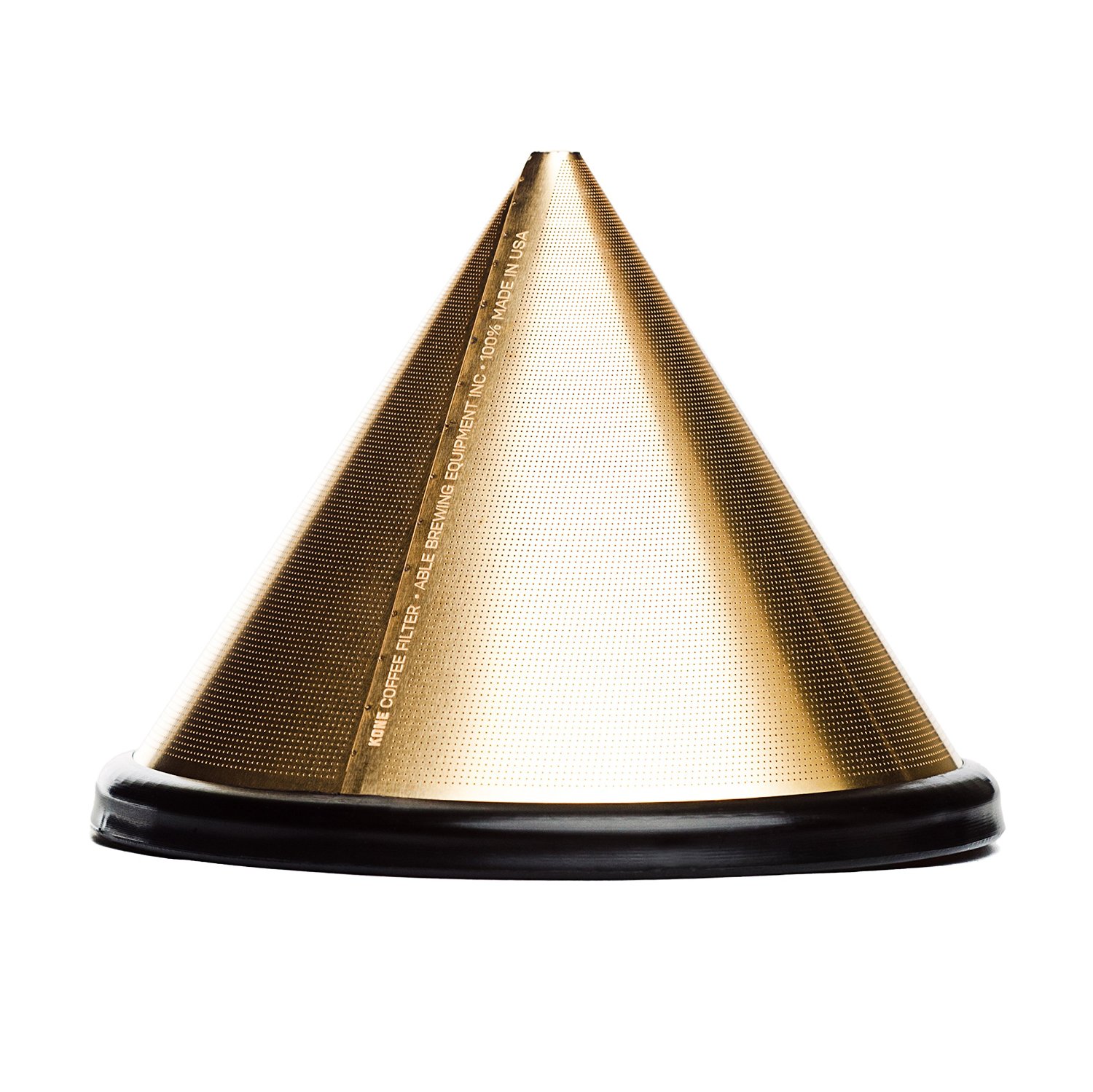 Gold stainless steel coffee filter -XK002