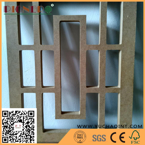 High density E1 Plain MDF Board for carving，decoration and furniture
