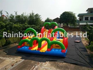 RB5073(9x6x4m) Inflatable hotsell Multi - functional Obstacle Course 
