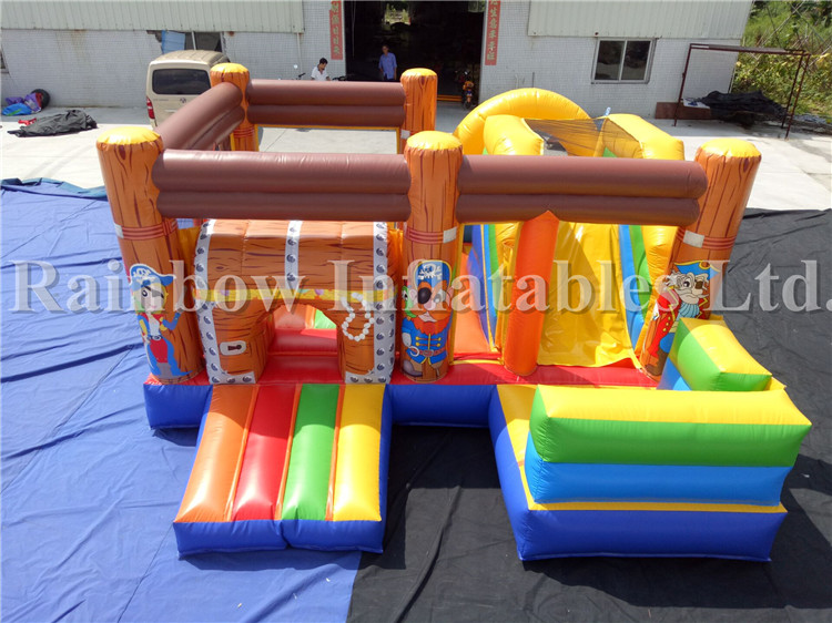 RB3060( 5x5m ) Inflatable Playground Amusement Pirate Jumping Combo