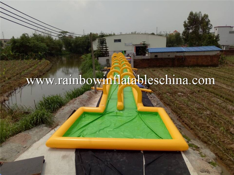 RB6081（50x3.5m）InflatableGiant Slide Slip And Stair Slide For Adults And Kids
