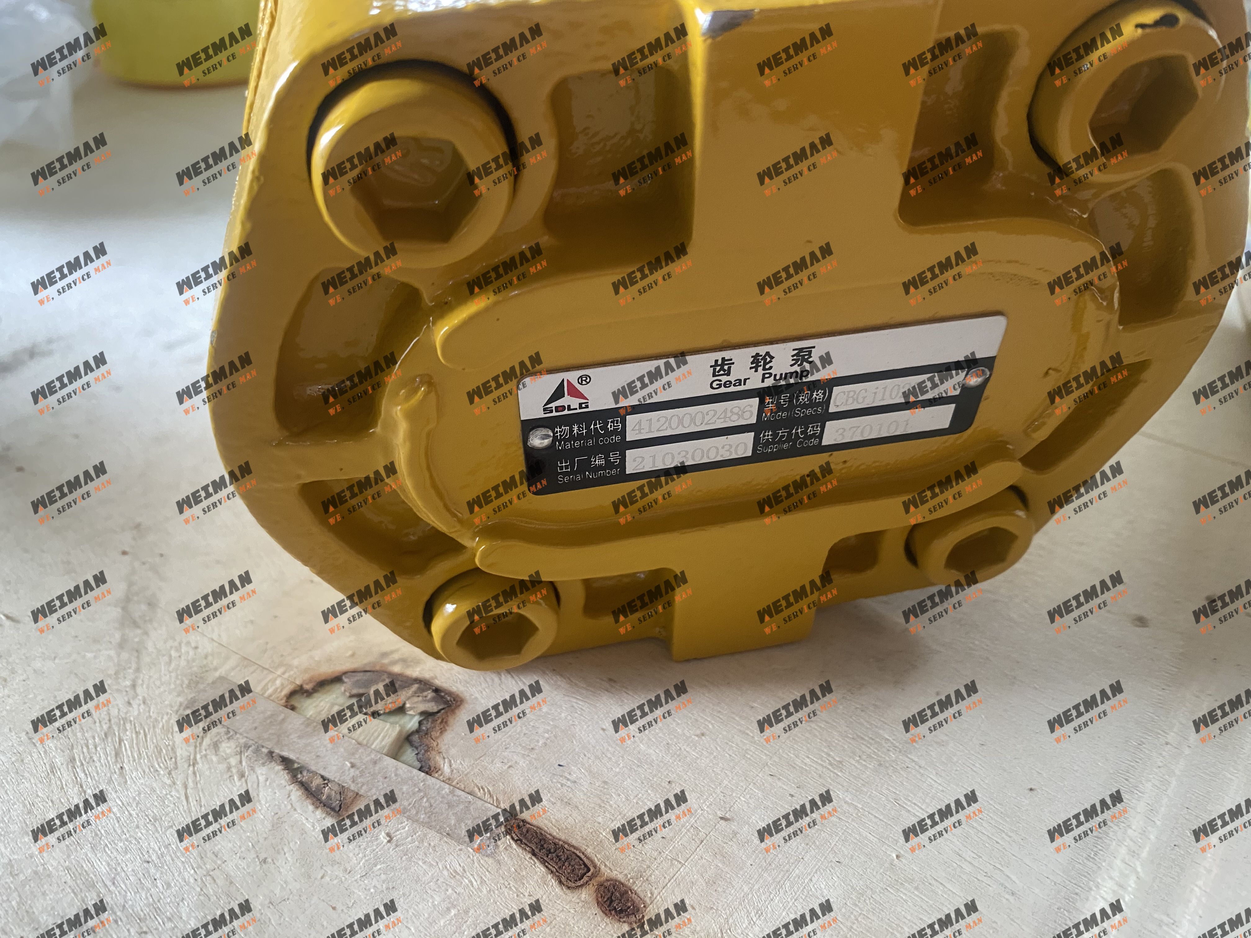 SDLG RS8140 Roller Gear pump 4120002486 CBGj1025 R