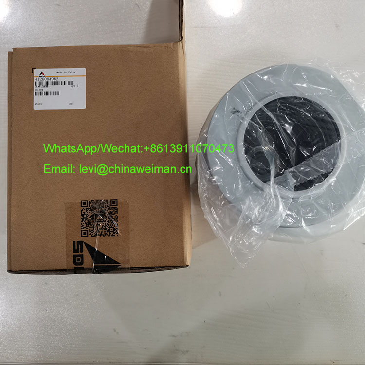 SDLG Wheel Loader Spare Parts Filter 4120004982