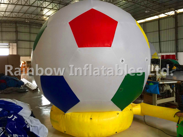 RB22038-3( dia2.7m ) Inflatable Colorful ground balloon for advertising 