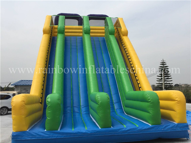 RB6079 (12x6x10m) Inflatable Floating Jumbo Water Slide With Big Pool For Sale