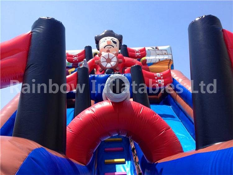RB6052(10x6x7m) Inflatable Pirate Theme Slide For Kids