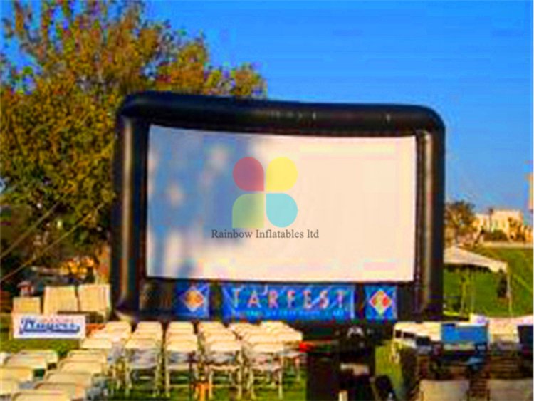 RB21061（8x5mH） Inflatable movie screen for outdoor Advertising Air Screen
