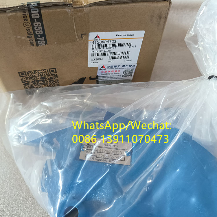 SDLG L958 G9190 G9138 motor grader Spare Parts Priority Valve 4120004723