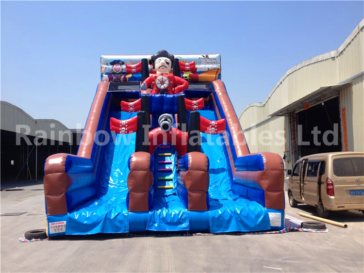RB6052(10x6x7m) Inflatable Pirate Theme Slide For Kids
