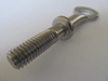 Eye bolt for cable clamps