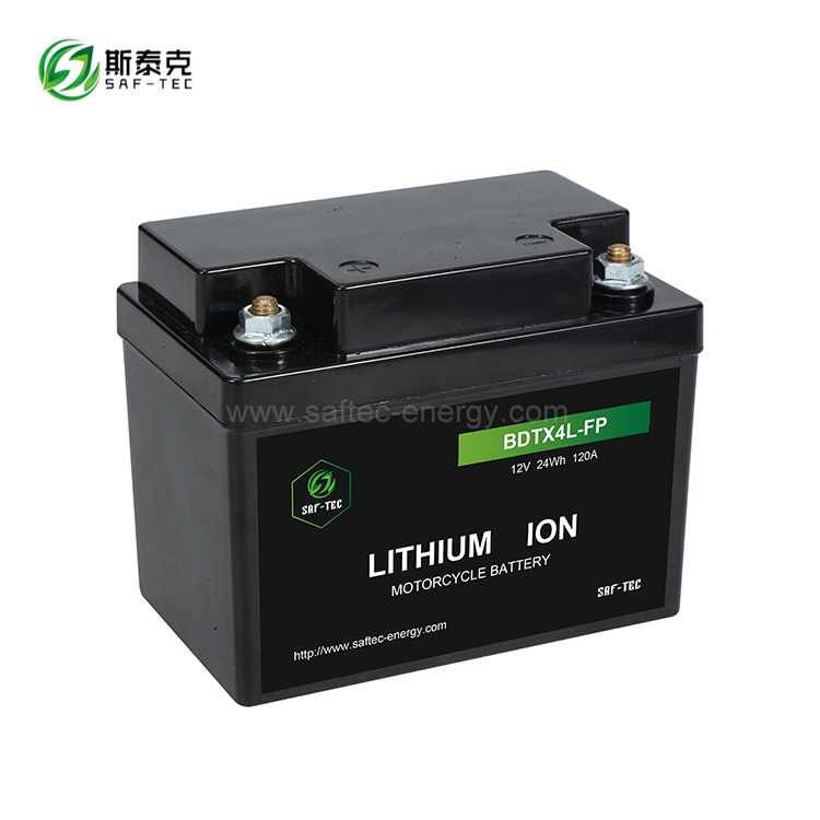 BDTX4L-FP 12V 24Wh 120A Li-ion Battery for Motorcycle