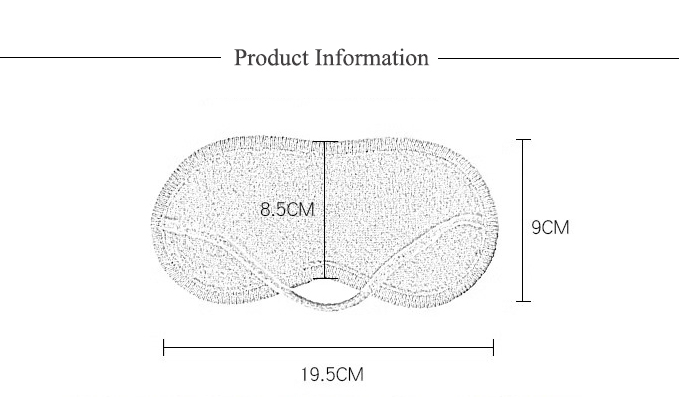 Cashmere Sleep Mask Sömnmask i kashmir