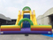 RB8047(13x10x8mh) Inflatable Climbing Rock Wall With Giant Slide For Sale